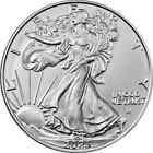 New Listing 2023 American 1 oz .999 Fine Silver Eagle $1 Coin BU - LOT YOU MUST HAVE
