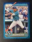2024 Topps Series 1 Julio Rodriguez Team Color/Logo SP Seattle Mariners #44