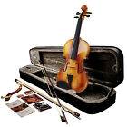 🎻 Eastar 4/4 Full Size Maple Solid Wood Violin Student Fiddle With Hard Case