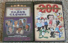 Lot of 2 DVDs - The Comedy Bus Presents Class Clowns & 200 Classic Cartoons