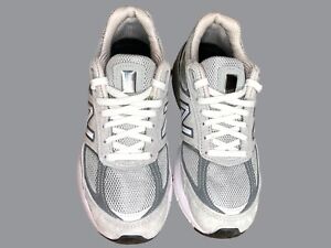 New Balance 990v5 Made In USA Castlerock Grey W990GL5 Women running shoes size 6