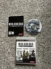 Metal Gear Solid HD Collection PS3 (Sony PlayStation 3, 2011) CIB COMPLETE