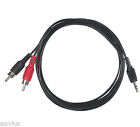 Philips Headphone Stereo Audio RCA Y Cable for MP3 iPod iPhone 6 5 Galaxy S6 S5