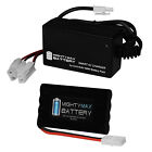 Mighty Max 9.6V 2000mAh NiMH Battery For New Bright 1:6 Ford F-150 Raptor + Char