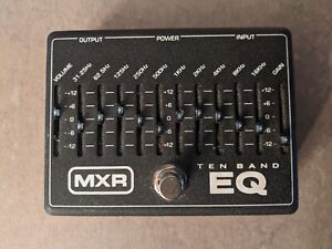 MXR M-108 10 Ten Band Graphic EQ Guitar Pedal BLUE LEDs