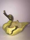 Vintage HULL 80 Pottery Elegant Snooty Swan Planter Chartreuse Green