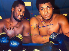 Muhammad Ali and Joe Frazier  Signed Autographed 8x10 photo Reprint