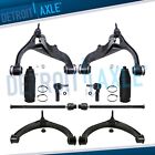 4WD Front Upper & Lower Control Arms Tie Rod Ends Kit for Dodge Ram 1500 5-Lug