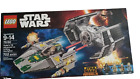 NEW LEGO Star Wars Vader's TIE Advanced vs. A-Wing Starfighter75150