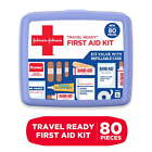 Travel Ready Portable Emergency First Aid Kit  80 pc