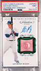 5/5 MOTHER'S DAY PINK BUTTON Anthony Rizzo 2020 Panini Flawless Patch Auto PSA 9