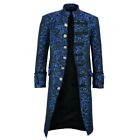 Mens Long Trench Coat Medieval & Renaissance Gothic Steampunk Victorian Jackets
