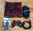 Xbox 360 S Gears of War 3 Limited Edition 320GB Console Bundle Controller TESTED