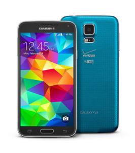 Samsung Galaxy S5 SM-G900T 16GB T-Mobile CDMA Unlocked Smartphone Blue Grade A+