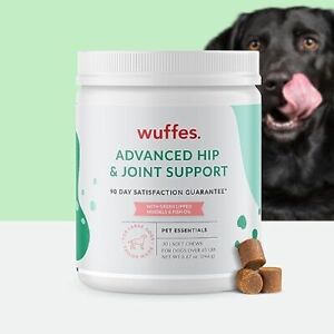 30 Count Chewable Dog Hip and Joint Supplement for Large Breeds Glucosamine SALE