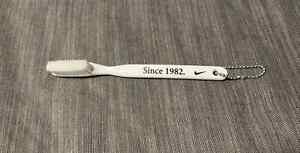 Nike Original White Toothbrush / Shoe Brush Collectable Keyring - 100% Authentic