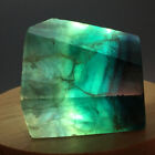 New Listing230g Natural beautiful Rhombus Rainbow fluorite mineral rock samples healing9