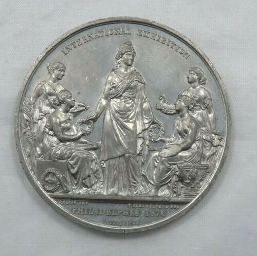 1876 U.S. Centennial Exposition George Washington Danish Medal Baker 426b (T1407