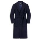 NWOT J Crew Wool Robe Navy Coat Size 00-0