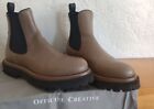 officine creative italian leather chelsea boots dove grey women's 38.5