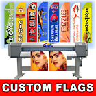 15' Full Color Custom Tall Swooper Advertising Flag Feather Banner Digital Print