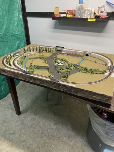 N Scale starter layout 30 x 46” with extra detail
