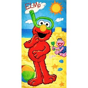 Beach Towel - Sesame Street Elmo & Lola Sandcastle, 28