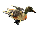 Antique Germany Bavaria Mechanical Flying wind up Duck toy tin painted REPAIR
