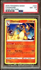 PSA 8 NM-MINT Charizard 025/185 Vivid Voltage RARE Pokemon Card