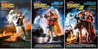 Back to The Future Trilogy Movie Poster Collection - Set of 3 - 11x17 13x19 NEW