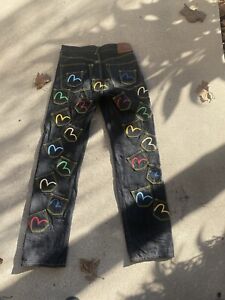 evisu jeans size 31x32 Multiple Pocket Jeans