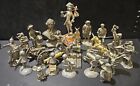 Lot of mostly Pewter (some Brass) Figurines Collection 23 Pcs Total. very nice