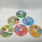 Nick Jr. 6 DVD Lot. Discs Only AS-IS Untested Dora Diego Blues Clues Uniqua Read