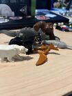 Lot Of 6 Vintage Lego Animals - Polar Bear, Dinosaur, Horses Etc.