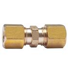 lot of 10 3/8  UNION COMPRESSION FITTINGS BRASS COUPLING 3/8