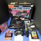 Sega Genesis Console Model 1  Bundle Complete CIB Boxed -  Cleaned & Tested