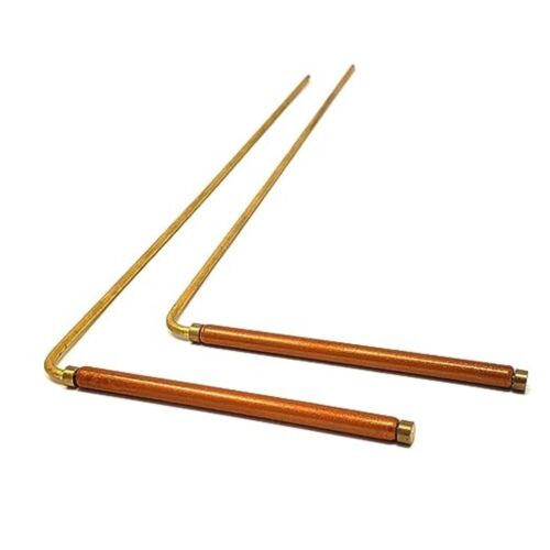 2PCS 99.9% Copper Dowsing rods Pure Copper Ghost hunters  Ghost Hunting