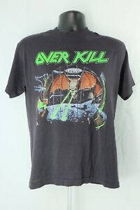 OVERKILL 1988 Concert T-Shirt Under The Influence Tour - Hello From the Gutter!