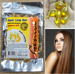 Super Long Hair Genive Serum Gold Vitamin E Growth Hair Faster Longer Treatment