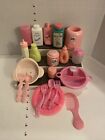 Vintage Mixed Baby Doll Accessories Lot Feeding Changing Plastic Baby Doll Toys