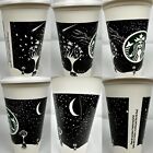 2012 Starbucks Stary Night Coffee Reusable Plastic Travel Cup Tumbler 16 oz Lid