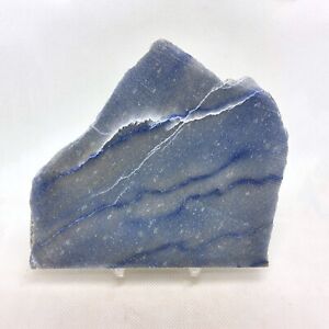 Quartzite, Brazil, slab, cabbing rough, lapidary, gemstone, blue, gray, #R-5013