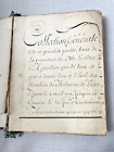 1770 French Manuscript Book Handwritten Calligraphy Penmanship 300+ Pages