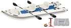 Sea Eagle Paddleski Inflatable Cat 2 person Swivel Seat Multi-Use Quality Boat