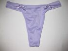 Shein bow decor thong panties XS S pastel purple nip 80s aesthetic kawaii