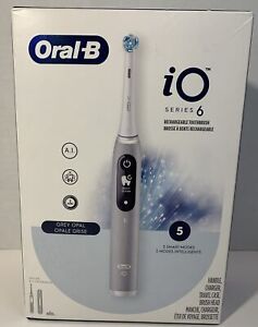 New ListingiO Series 6 Electric Toothbrush - Gray Opal