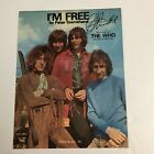 John Entwistle Hand Signed The Who Autographed I'M FREE Sheet Music