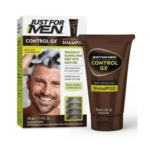 Just For Men Control GX Grey Reducing Shampoo, Gradually Colors Hair  4 Ounce