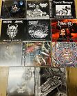 Brutal Death metal cd lot for fans of Deceased Dying Fetus some still sealed!