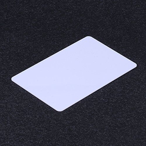 250 Pack Blank White CR80 PVC Cards 3.365
